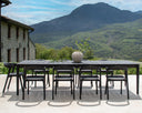 Teak Black Bok Outdoor Dining Chair