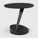 Black Oblic Side Table