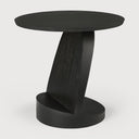 Black Oblic Side Table