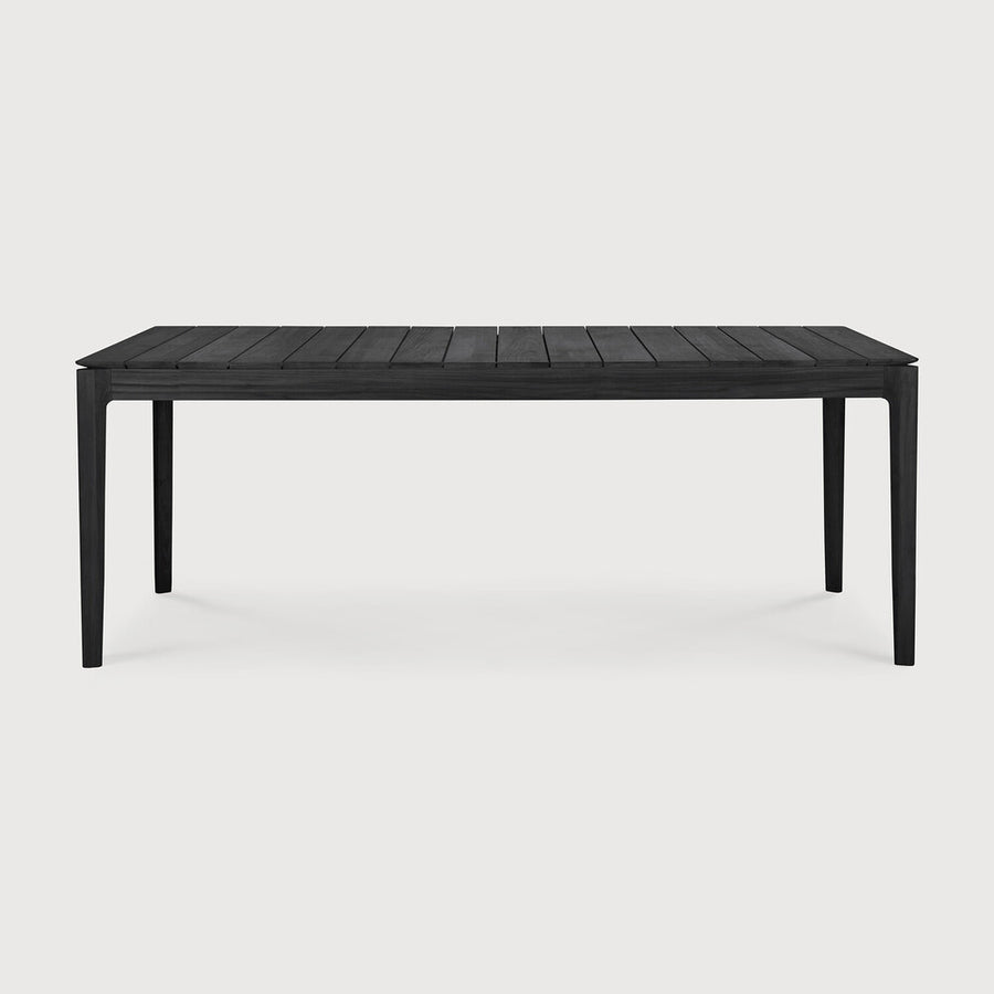 Teak Black Bok Outdoor Dining Table