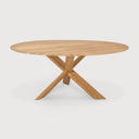 Teak Circle Outdoor Dining Table