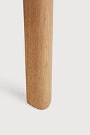 Round Teak Bok Outdoor Dining Table