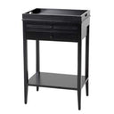 Black Tray Side Table Broomer