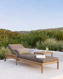 Mocha Jack Outdoor Adjustable Lounger