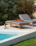 Mocha Jack Outdoor Adjustable Lounger