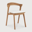 Off White Cushion Bok Outdoor Dining Chair