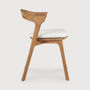 Off White Cushion Bok Outdoor Dining Chair
