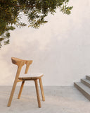 Off White Cushion Bok Outdoor Dining Chair