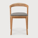 Mocha Cushion Bok Outdoor Dining Chair