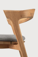 Mocha Cushion Bok Outdoor Dining Chair