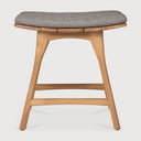 Mocha Cushion Osso Outdoor Stool