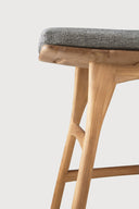 Mocha Cushion Osso Outdoor Stool