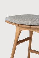 Mocha Cushion Osso Outdoor Stool