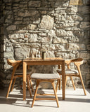 Natural Cushion Osso Outdoor Stool