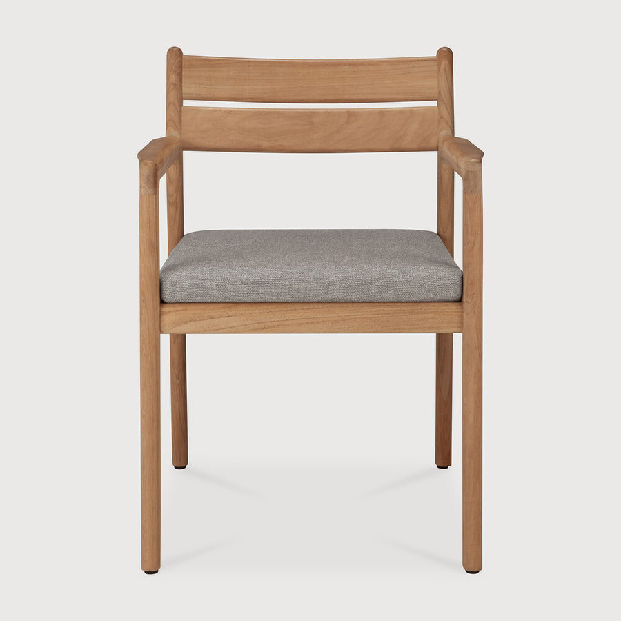 Mocha Cushion Jack Outdoor Dining Chair