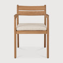 Natural Cushion Jack Outdoor Dining Chair