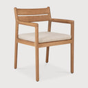 Natural Cushion Jack Outdoor Dining Chair