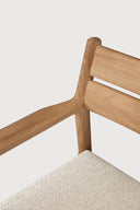 Natural Cushion Jack Outdoor Dining Chair