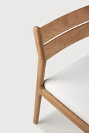 No Armrest Off White Jack Outdoor Dining Chair