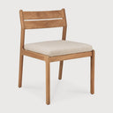 No Armrest Natural Jack Outdoor Dining Chair