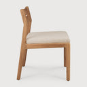 No Armrest Natural Jack Outdoor Dining Chair