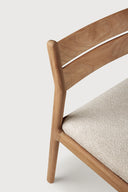 No Armrest Natural Jack Outdoor Dining Chair