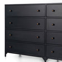 BELMONT 8 DRAWER METAL DRESSER