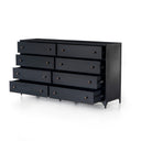 BELMONT 8 DRAWER METAL DRESSER