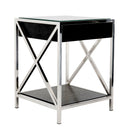 Silver Side Table Beverly Hills