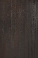 Brown Geometric Sofa Console