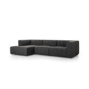 LANGHAM CHANNELED 3-PIECE SECTIONAL