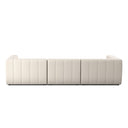 LANGHAM CHANNELED 3-PIECE SECTIONAL