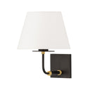 Aged Brass Crown Heights Wall Sconce 9.25" by Hudson Valley