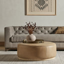 SINCLAIR LARGE ROUND OTTOMAN