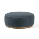 SINCLAIR LARGE ROUND OTTOMAN