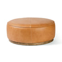 SINCLAIR LARGE ROUND OTTOMAN