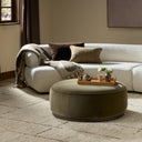 SINCLAIR LARGE ROUND OTTOMAN
