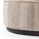 SINCLAIR LARGE ROUND OTTOMAN