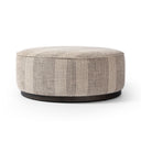 SINCLAIR LARGE ROUND OTTOMAN