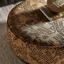 SINCLAIR LARGE ROUND OTTOMAN