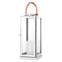Nickel Finished Lantern Georgian