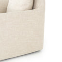 BANKS SLIPCOVER SWIVEL CHAIR