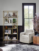 BANKS SLIPCOVER SWIVEL CHAIR