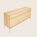 Oak Ligna 3-Door Sideboard