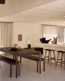 Brown Bok Dining Table
