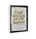 Kitchen Check Please Gold by Oliver Gal, view 2