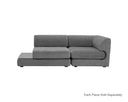 Harmony Modular - Armless Chair - Left Shelf by Matho Sun, view 4