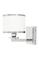 Nickel Glass Wall Lamp Van Cleeff