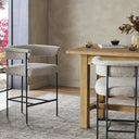 CARRIE BAR + COUNTER STOOL
