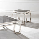 Smoke Glass Side Table Palmer